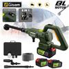 Gisam Idropulitrice Elettrica Senza Spazzole 200 Bar, 3 Velocità, Display Digitale, Pistola ad Alta Pressione per Lavaggio Auto e Giardino, Compatibile con Batteria Makita 18V