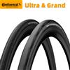 Continental Pneumatico da strada Continental ULTRA Sport III & GRAND Sport Race 700×25C 700x28C pieghevole per bici da gravel, nero, marrone, beige