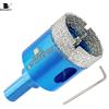 BRSCHNITT 1pc Punta da trapano con codolo triangolare brasato con punta di posizionamento per punta per carotaggio di marmo ceramico granito per piastrelle