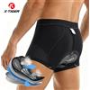 X-TIGER Intimo da ciclismo da uomo con boxer MTB imbottito in gel 5D Pantaloncini da ciclismo Intimo da bicicletta da strada Attrezzatura da ciclismo