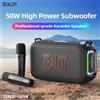 ZEALOT-S85 Altoparlante Karaoke Bluetooth per Feste con Sistema Audio a 2 Vie, Potenza 60W, Microfono Integrato/Cablato per Feste
