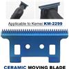 Kemei Per Kemei KM-2299 sostituzione lama mobile tagliacapelli professionale tagliacapelli coltello da taglio testa parti accessori