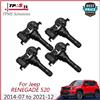 GANGLE 4PCS Per 2014-2021 Jeep RENEGADE 520 433MHz TPMS 68105280AF SENSORE MONITOR PRESSIONE PNEUMATICO