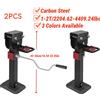 Bymaocar Cric di sollevamento manuale per camper da 2 pezzi, cric di sollevamento per roulotte per carichi pesanti, cric di sollevamento 1-2T/2204,62-4409,24 libbre per camper, roulotte, rimorchi