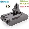 Batteria agli ioni di litio da 12800 mAh 21,6 V 98 Ah per Dyson V6 DC58 DC59 DC61 DC62 DC74 SV09 SV07 SV03 965874-02 Batteria per aspirapolvere