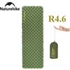 Naturehike Materasso gonfiabile Naturehike R4.6 Materassino ultraleggero da campeggio esterno Tappetino singolo pieghevole in nylon TPU per escursionismo a prova di umidità