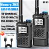 Quansheng UV-K1 L Mini Walkie Talkie 2MB Flash FM/AM Copia wireless a lungo raggio Frequey NOAA Aggiornamento UV-K5 (8) UV-K6 Ham Radio