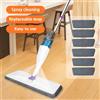 NONE Mocio per pavimenti con funzione spray, adatto per pareti, legno duro, pavimenti in laminato, piastrelle in porcellana ceramica.