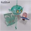 Bandai Campanelle a Vento Anime Slime Genshin Impact, Campanelle in Vetro Slime, Ciondoli Decorativi da Appendere, Decorazione Giapponese per la Casa, Accessori per la Stanza