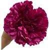 NONE Grande peonia bougainvillea flamenco per fiere e pellegrinaggi, accessorio per capelli, lunghezza 17 cm