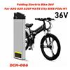 Aleaivy Batteria di Ricambio DCH-006 36V 17Ah 14Ah 12.5Ah per Bici Pieghevoli ADO A20 Fiido M1 36V MATE City Bike 250W-500W