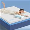 ROYGBIV Comodo materasso in memory foam 180 × 200 × 18 cm, con rivestimento rinfrescante, durezza H3/H4, altezza 18 cm, supporto a 7 zone