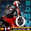zollor Zaino per Moto LED con Guscio Rigido 3D e Schermo Digitale Programmabile, Borsa Impermeabile per Casco da Ciclismo Outdoor