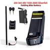 Aleaivy Batteria per Bici Pieghevole 24V 36V 48V 15Ah 20Ah per Bici Silverfish, Pacco Batteria Integrato con BMS e Caricabatterie 2A Compatibile