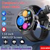 LIGE Nuovo Smartwatch Uomo 2026 con Auricolari TWS 2-in-1, Bluetooth Wireless, Doppie Cuffie, Chiamate, Monitoraggio Salute, Sport, NFC, Compatibile Android iOS