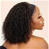FIUMER Parrucca con fascia per capelli umani a onda profonda, semi-ricci, Jerry Curly, Body Wave, senza colla, pronta da indossare, per donna - Saldi di liquidazione