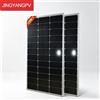 JINGYANGPV Pannello Solare Rigido in Vetro da 120W 18V con Telaio in Alluminio Anti-Corrosione, Pannelli Solari Portatili ad Alta Efficienza, Impermeabili, Durevoli per Batterie, Esterni, Tetti, Camper, Barche,