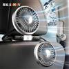 BALASHOV 360 ° Ventilatore USB Rotante a Doppia Testa, Ventilatore di Raffreddamento a 3 Velocità per Auto e Casa, Ventilatori Silenziosi, Elettrodomestici