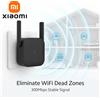XIAOMI WiFi Amplifier Pro, Ripetitore di Rete 2.4G 300M, Estensore di Potenza Router, 2 Antenne, Versione Cinese con Adattatore