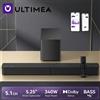 ULTIMEA Soundbar 5.1 con Dolby Atmos, Sistema Home Theater Surround per TV con Subwoofer Cablato da 5,25", Controllo tramite APP
