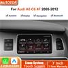 AUTOTOP Autoradio Linux da 7 pollici con Carplay wireless e Android Auto per Audi A6 C6 4F 2005-2012, lettore multimediale video con touchscreen, YouTube online, Airplay, Autolink, Mirror Link, WiFi,