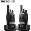 Retevis H777D Walkie Talkie PMR446 Portatile Senza Licenza con Display LCD, Radio a Lungo Raggio, Tipo-C, per Campeggio
