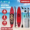funwater Tavola Gonfiabile Funwater SUPFR17S, Stand Up Paddle Board 11 Piedi 350*84*15cm, Capacità Massima 180KG, Adatta per Principianti, Sport Acquatici all'Aperto