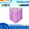 Ddadache Batteria al Litio 35E 18650 da 3500mAh 3.7v 25A ad Alta Potenza INR18650 per Utensili Elettrici