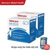 SINOCARE [50/100 Pezzi] Strisce Reattive per Test della Glicemia Sinocare Solo per Safe AQ UG