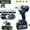Mamidw Avvitatore a impulsi elettrico senza fili Mamidw, avvitatore brushless ad alta coppia, utensile elettrico compatibile con batteria Makita 18V