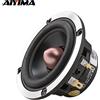 AIYIMA Altoparlante Midrange da 3 Pollici, 4-8 Ohm 30W, in Alluminio e Ceramica, per Auto Modificate e DSP Fai-da-Te