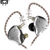 KZ ZS10 Pro Auricolari con cancellazione del rumore 4BA + 1DD Hybrid 10 unità driver HIFI Bass Auricolari nell'orecchio Monitor Cuffie in metallo