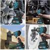 NONE Avvitatore a impulsi elettrico senza fili brushless da 1200 N.M, cacciavite ad alta coppia, trapano elettrico con luce LED per batteria Makita 18V