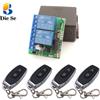 Diese 433MHz Telecomando Universale Senza Fili di Controllo DC12V 2200W 2CH rf Relè Ricevitore per Universale Garage e Porta Apri Controller