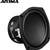 AIYIMA 1 Pezzo Woofer da 5,25 Pollici 4/8 Ohm 50W, Driver per Altoparlante Bassi a Lunga Corsa, Altoparlante a Bassa Frequenza, Subwoofer Fai da Te