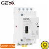 GEYA Contattore Manuale GEYA GYHC 4P 25A 4NO 2NO2NC 220V/230V, Contattore Modulare AC per Uso Domestico su Guida DIN 50/60HZ
