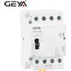 GEYA Contattore GEYA 4P 63A 4NO O 2NC2NO 220V/230V 50/60HZ per Guida DIN, Contattore Modulare AC Domestico a Funzionamento Manuale