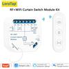 LoraTap Modulo interruttore cieco per tende WiFi Tuya Smart Life con telecomando per tapparella motore elettrico Google Home Aelxa Echo Smart Home