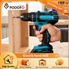 NONE Podofo Avvitatore a Impulsi Senza Fili 10MM, Trapano Portatile, Utensile Elettrico con 25 Impostazioni di Coppia, Avvitatore Elettrico con Batteria