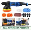 NONE Lucidatrice e levigatrice per auto a doppia azione da 6 pollici, lucidatrice eccentrica, controllo a 6 velocità, adatta per lucidare e cerare pavimenti di veicoli e mobili