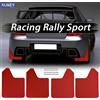 XUKEY Rosso Racing/Sport Paraspruzzi universali Paraspruzzi Paraspruzzi Anteriore Posteriore Per Hyundai Tucson Elantra Auto SUV Van Pickup Rally