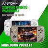 MINILOONG POCKET 1 Console di Gioco Portatile, Schermo IPS da 4", Sistema Operativo LOONG, Console Retro Modulare Open Source, Emulatore di Giochi Retrò