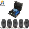 DieSe Il più recente telecomando wireless universale a 1 pulsante e modulo ricevitore relè 433 Mhz DC 12V 1CH per cancello garage e luce