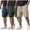 ANIMAL GAME Pantaloncini Cargo Multitasche Estivi al Ginocchio da Uomo, Casual, da Lavoro, da Jogging, da Palestra, Tattici, da Spiaggia, Larghi