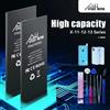 PINZHENG Batteria Reale Ad Alta Capacità Per iPhone X XR XS 11 12 13 Mini Pro Max Promax Sostituzione Bateria Garanzia Un Anno