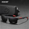 KDEAM Rettangolare Ultra Leggero TR90 Occhiali Da Sole Da Uomo Polarizzati TAC 1.1mm di Spessore Lente di Guida Occhiali Da Sole Donne Sport Cat.3