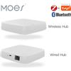 MOES Tuya ZigBee Gateway Wireless Hub Wired Multi-mode Bridge Bluetooth Telecomando Mesh Smart Life APP Alexa Google Home