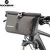 ROCKBROS 5-6L borsa per bicicletta borsa per bici a tubo riflettente anteriore impermeabile MTB borsa per manubrio di grande capacità telaio anteriore borsa laterale
