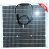 JINGYANGPV Pannello solare flessibile da 60W, 100W, 150W, modulo batteria monocristallino da 18V per camper, roulotte, barca, portatile e facile da installare