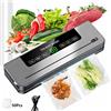 NONE Sigillatrice Sottovuoto Elettrica con Taglierina Integrata, per Conservazione Alimenti in Cucina, Sigillatura a Pulsante Touch per Alimenti Secchi/Umidi, Macchina per Confezionamento Sottovuoto con 50